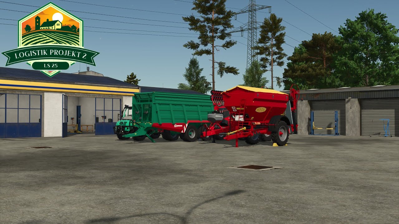 LS25-Logistik Projekt 2 #002 | ein paar maschinen gekauft | Let's play HD