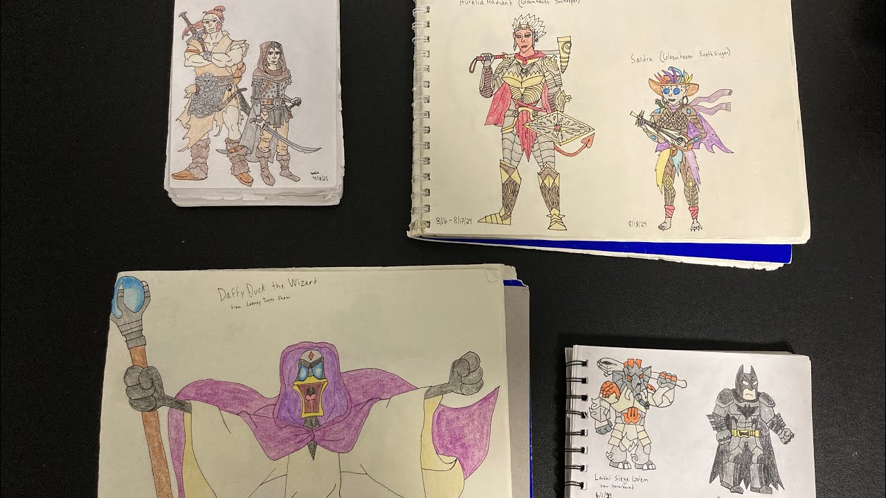 One Year of Art Progress!