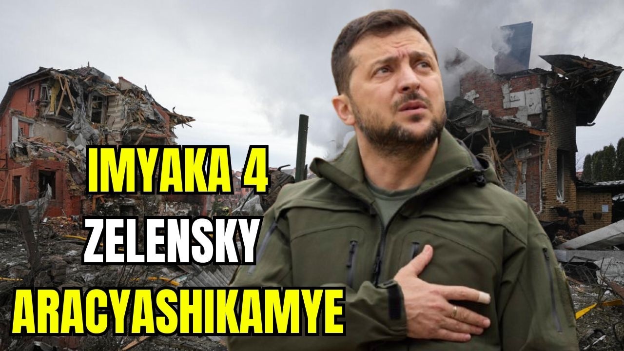 YARI GUSHIMUTWA AKICIRWA i MOSCOW: IMYAKA 4 MU NTAMBARA ZELENSKY ARACYIHAGAZEHO|YABIGENJE ATE?
