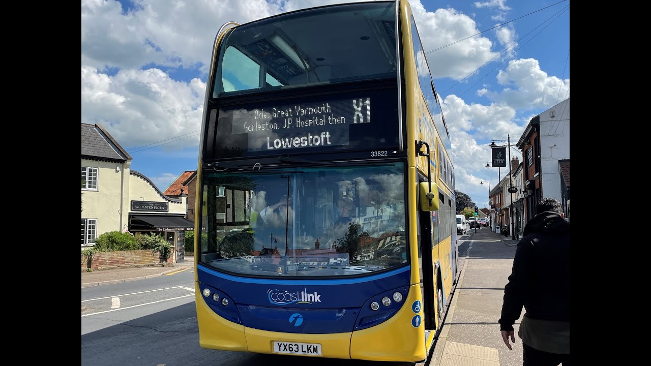 X1 Excel Bus - Norwich to Great Yarmouth (Full Ride)