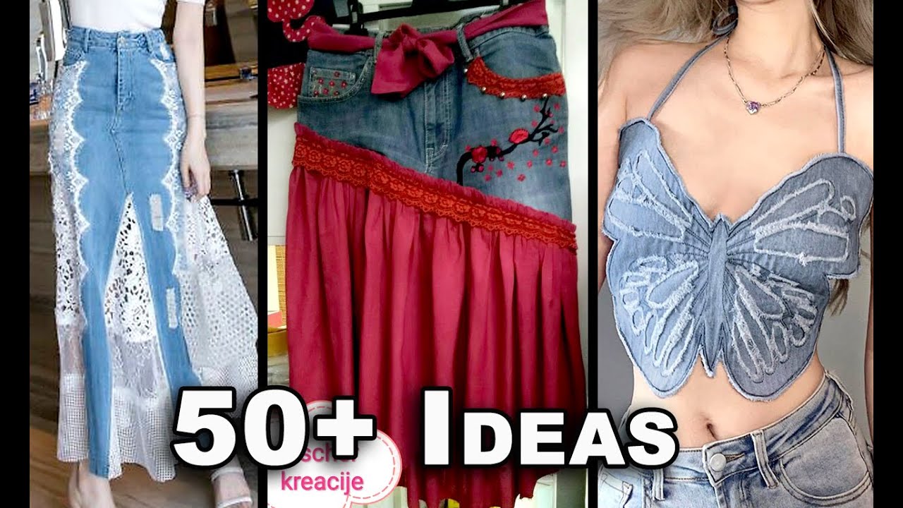 50+ Genius Ways to Upcycle Your Jeans for a New Wardrobe