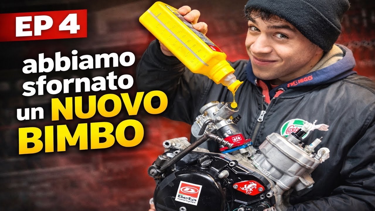 AM6, chiusura definitiva del motore (montaggio frizione ed accensione) - EP 4