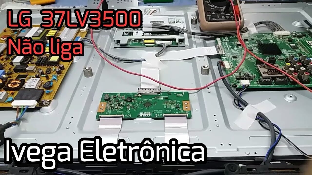 LG 37lv3500 não liga