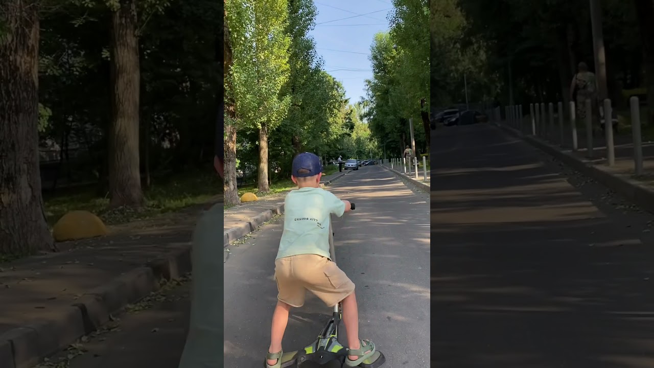 Space shuttle:) #shorts #kids #funny #kickscooter