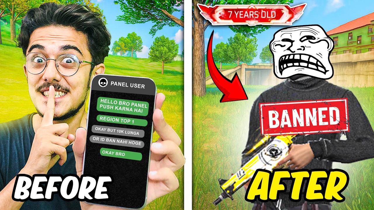 I Hired a Panel User & Secretly BANNED his ID 🤣 [Busted]