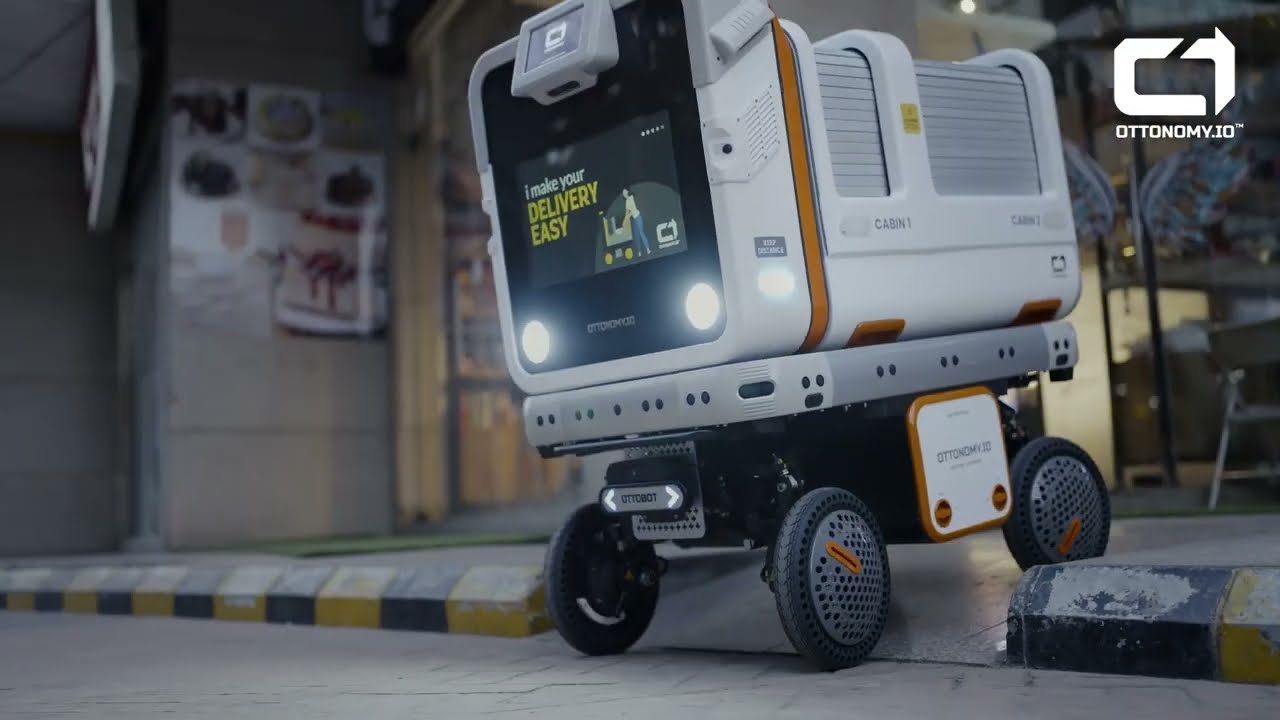 Round up for #Ottonomy & Introducing #Ottobot #Yeti for #unattended #deliveries #ces #rbr50