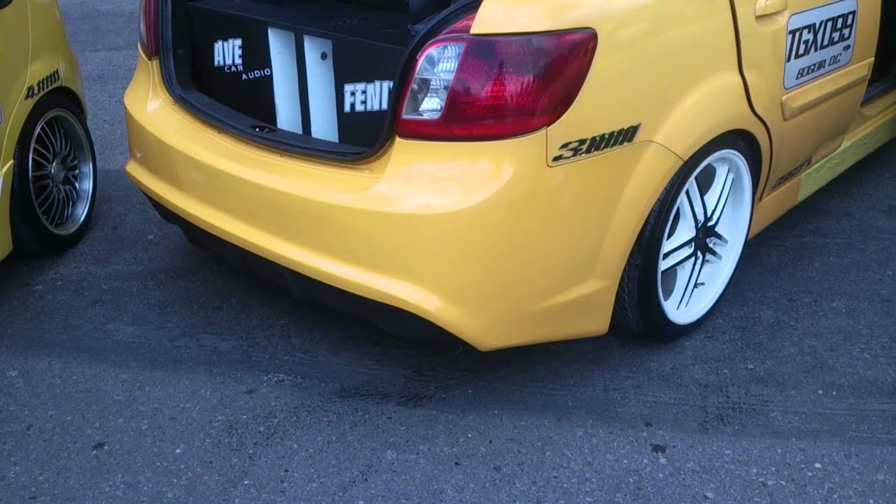 Taxi Kia tuning y sonido full CC BIMA Feb 2014