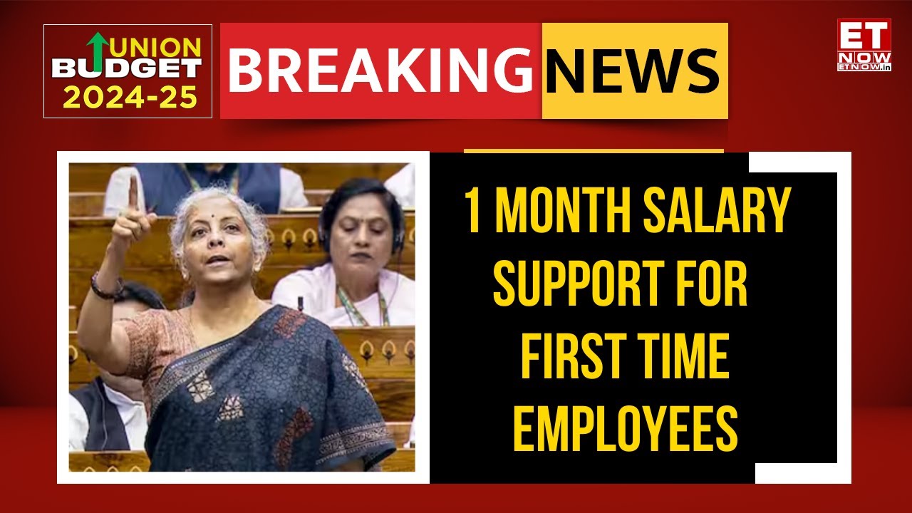 Budget 2024 Live Updates: FM Nirmala Sitharaman Outlines Employment & Skilling Incentives in Budget