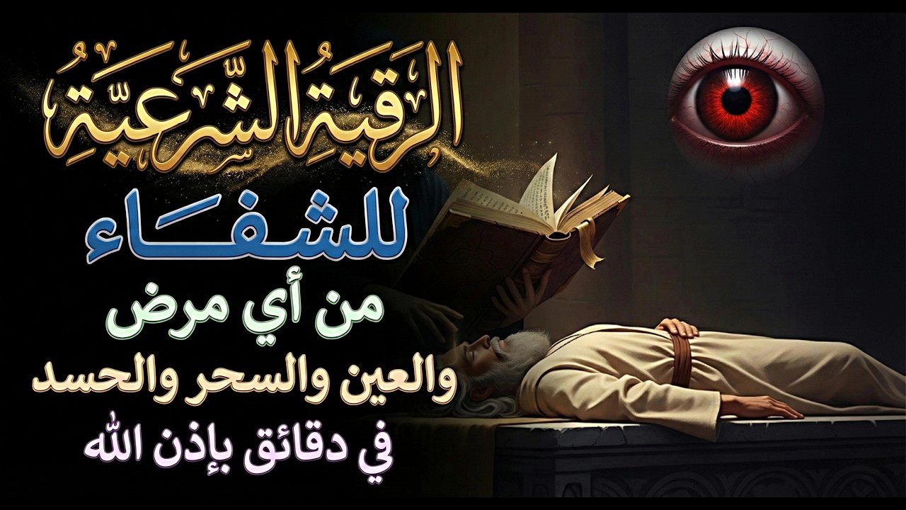 شاهد خروج الحسد والعين والهم والغم والأمراض من جسمك بعد سماع لهذا الحرز المبارك- وراقب النتيجة
