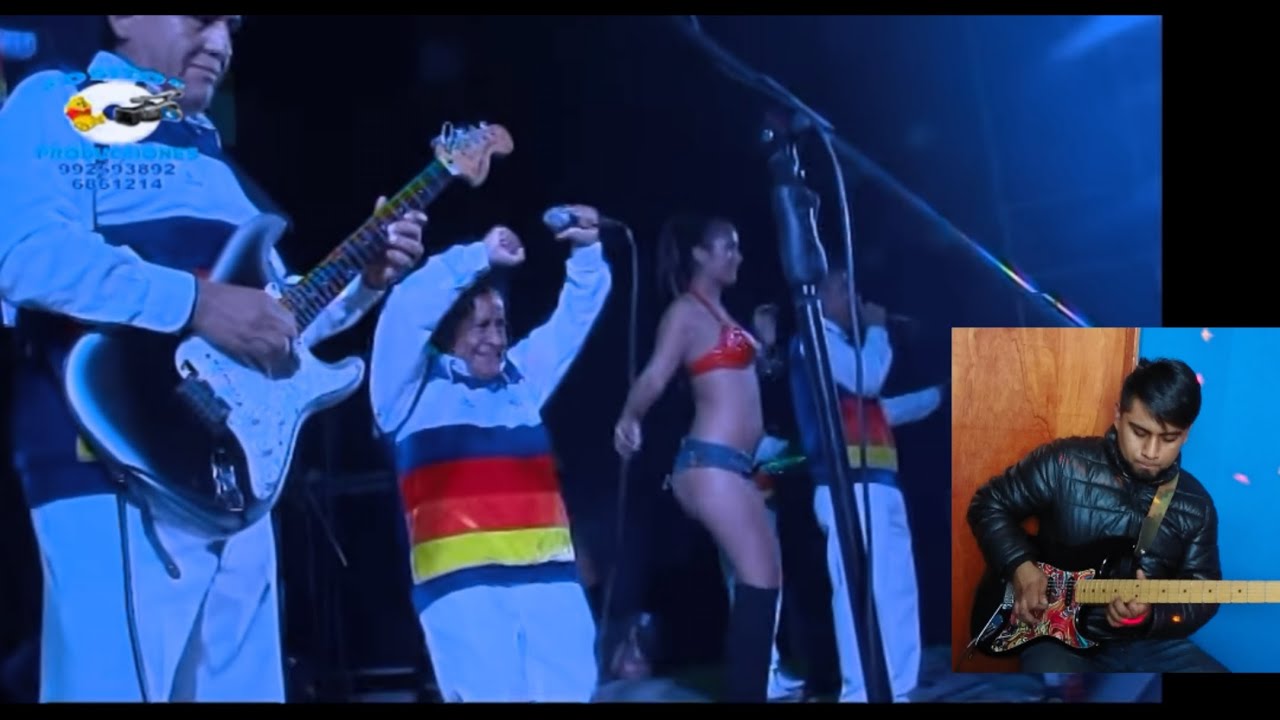 GUITARRA - LOS SHAPIS - INOCENTE COLEGIALA ► COVER CUMBIA PERUANA