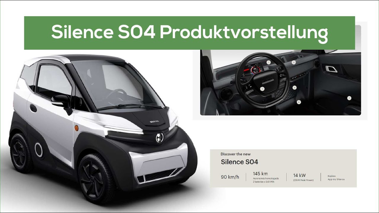 Silence S04 Vorstellung - Nano Car - Elektroauto - E-Car