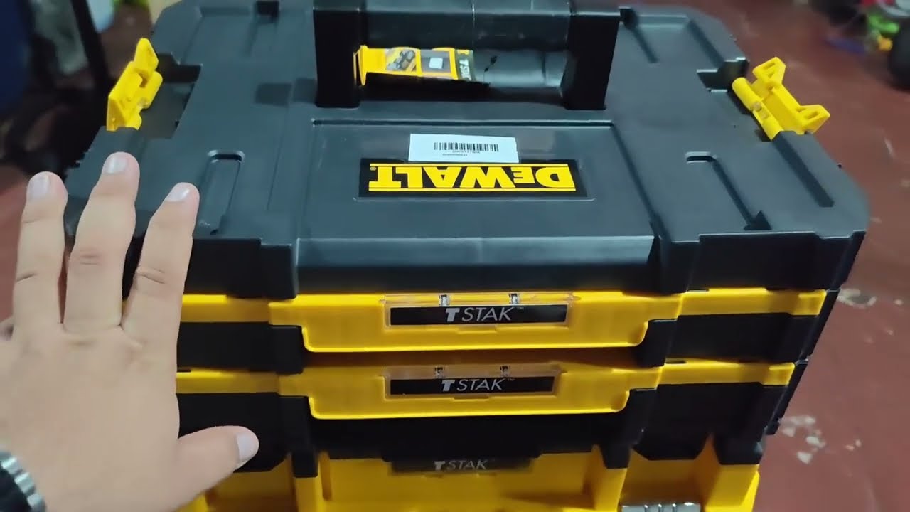 caja de herramientas cajonera dewal Tstak modelo dswts17804