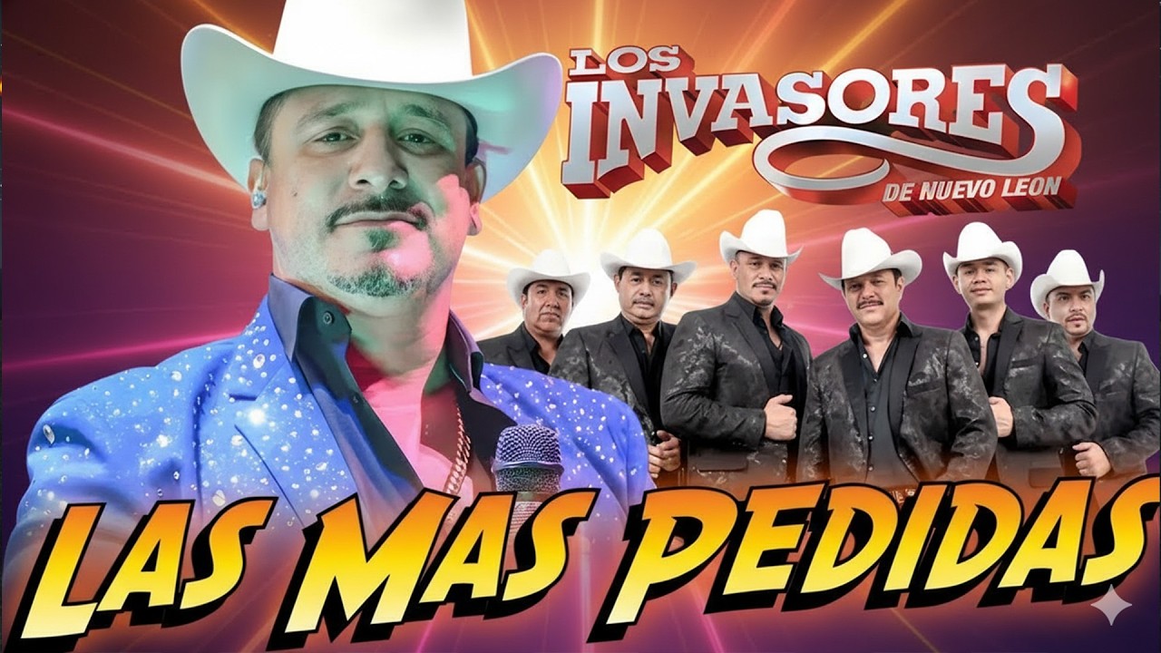 Los Invasores de Nuevo Leon Corridos Mix 2025 🎶Mix de Puras Viejitas Pa’ Pistear