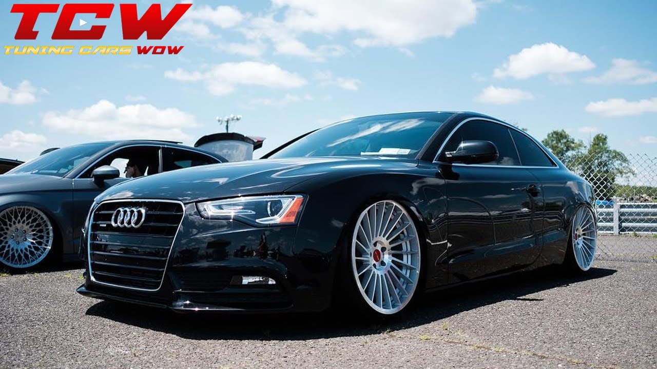Audi A5 Bagged on Rotiform Rims Project by Don