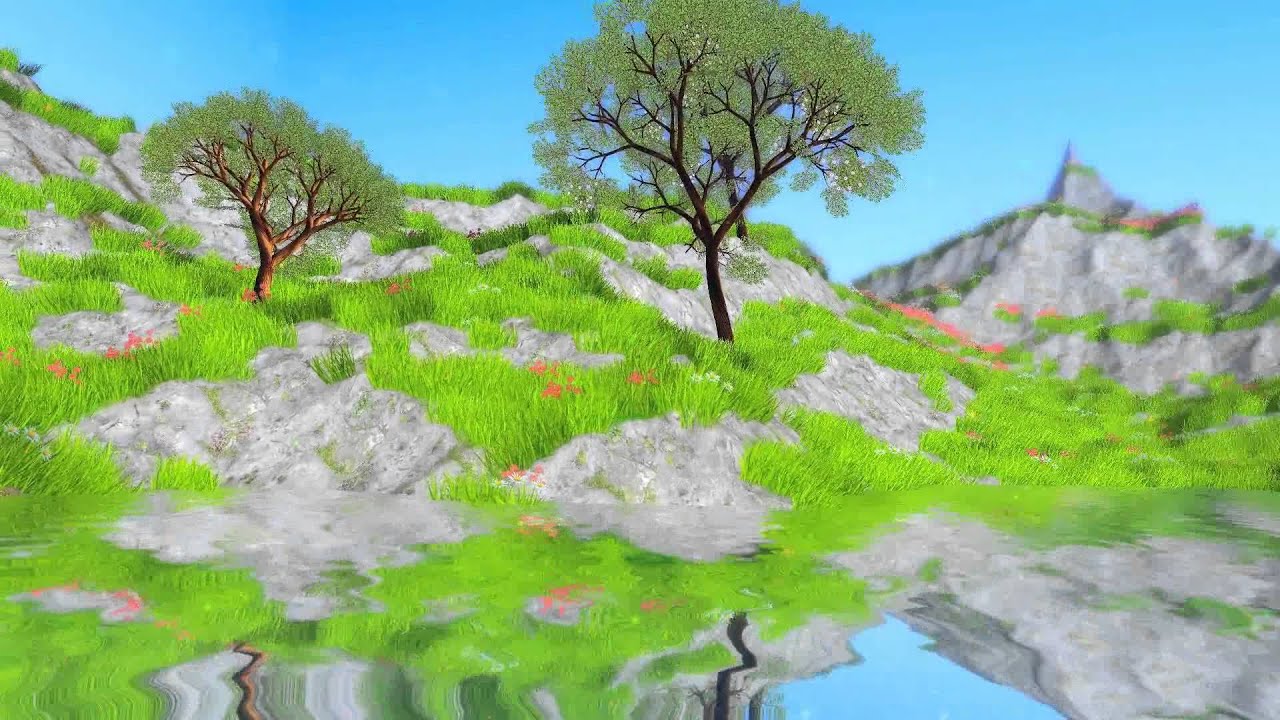 Chaotic Landscape Real-Time rendering