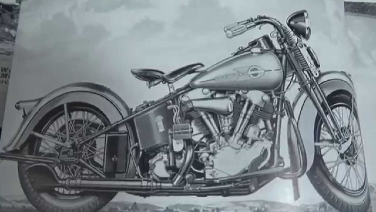 Hunting Harleys, 1938 Patent decal...