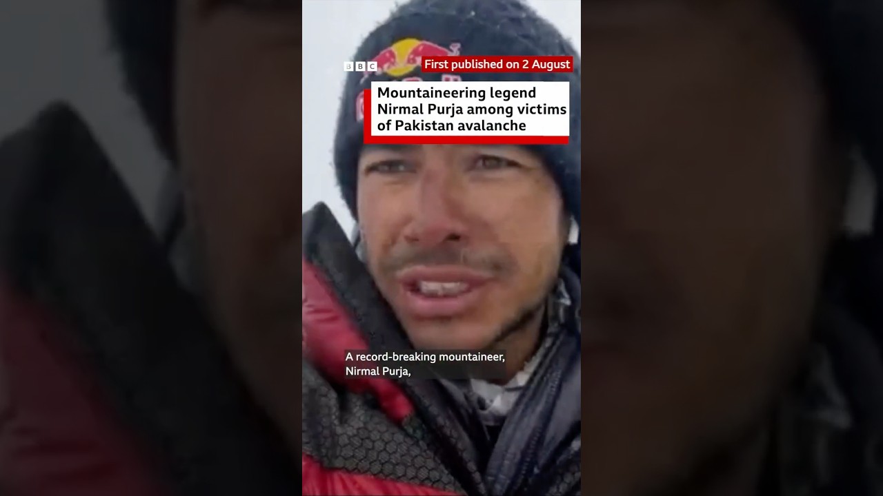 Mountaineering legend Nirmal Purja among victims of Pakistan avalanche | BBC News India