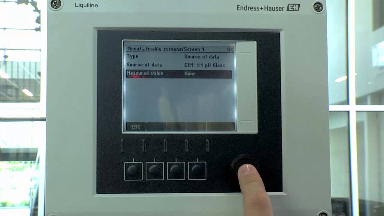 Setting up a User-Definable Screen on the CM44 Transmitter