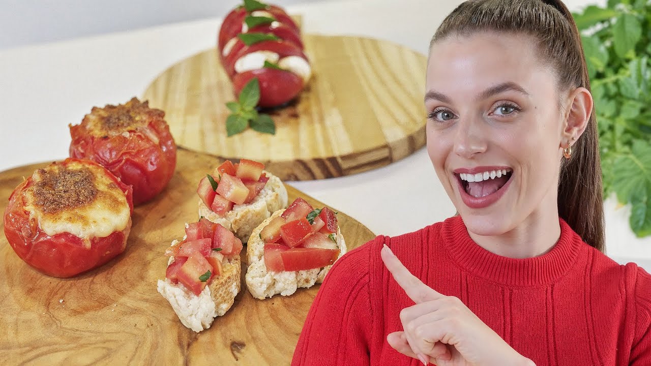 O QUE FAZER COM TOMATE? | 3 RECEITAS FÁCEIS E SAUDÁVEIS