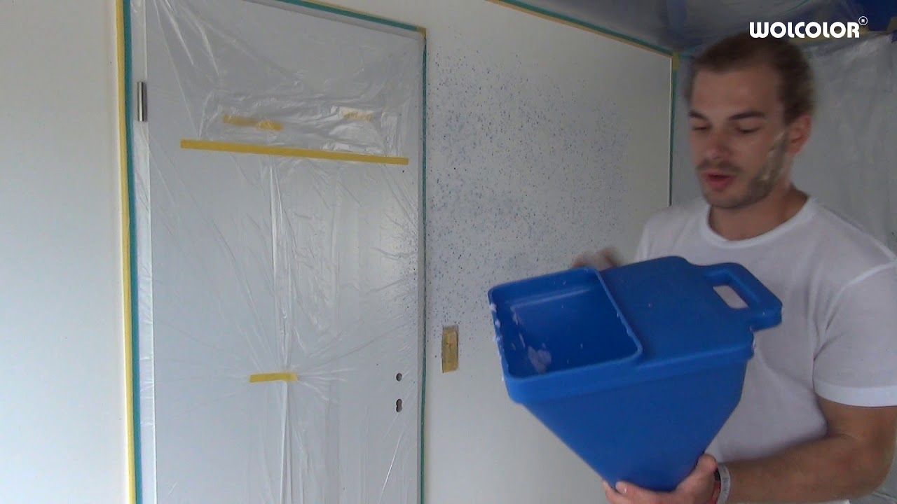 Wolcolor Verarbeitungskurs Video 3 Baumwollputz auftragen