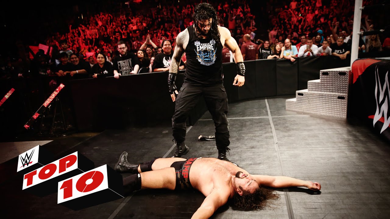 Топ 10 Raw Momente: WWE Top 10, 8 августа 2016 г.