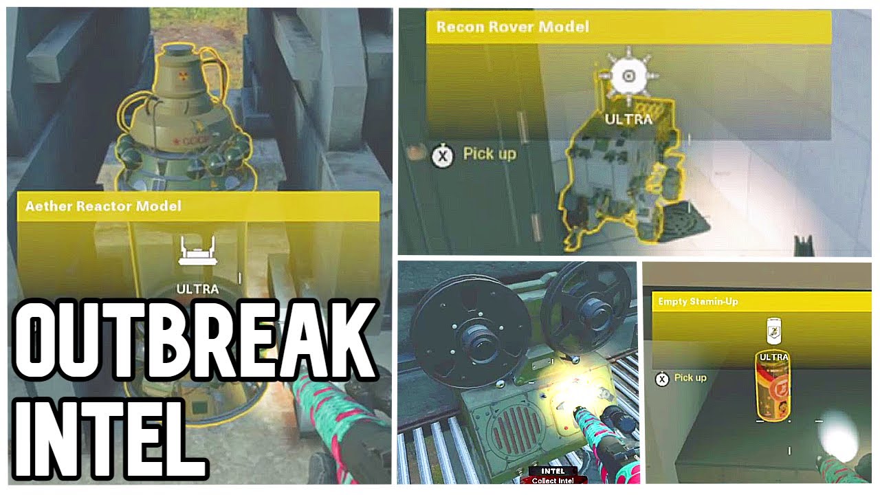 ALL COLD WAR SEASON 4 INTEL!! (SEASON 4 OUTBREAK INTEL)