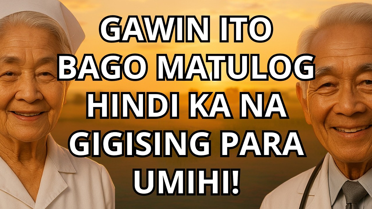 Urologist: ITIGIL ang Pagkagising para Umihi sa Gabi — Gawin ang 4 na Hakbang na Ito Bago Matulog