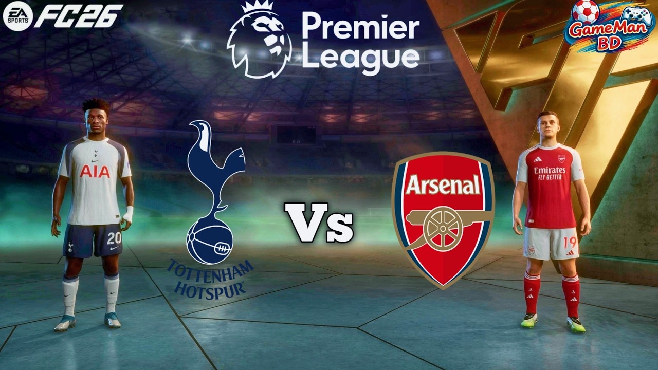 FC 26 - Tottenham vs Arsenal.Premier League 25/26 | Full Match.Gameplay