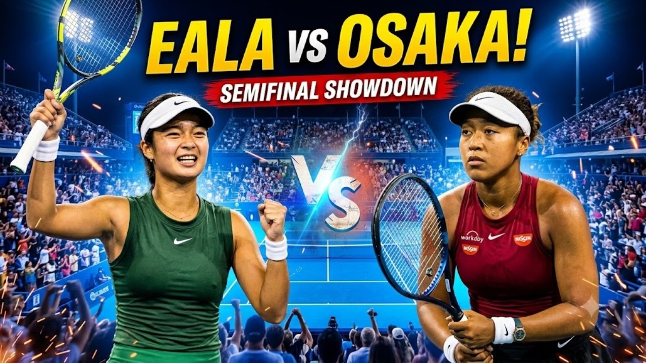 ALEX EALA STUNS SVITOLINA! NOW NAOMI OSAKA STANDS IN HER WAY!