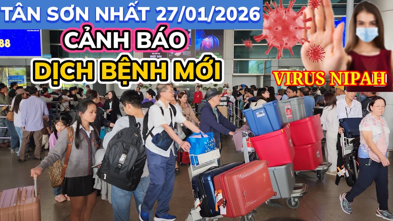 DỊCH BỆNH MỚI BÙNG PHÁT Ở ẤN ĐỘ CÓ NGUY HIỂM KHÔNG? TÂN SƠN NHẤT 27/01/2026 || Nick Nguyen