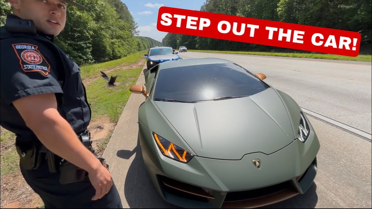 GEORGIA STATE PATROL PULLED ME OUT MY SUPERCAR!