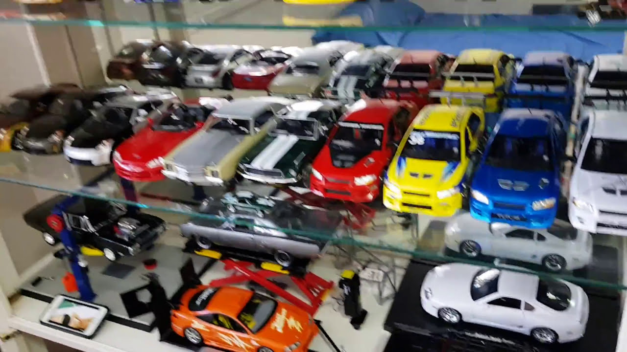 Fast and Furious 1:18 diecast collection finally displayed