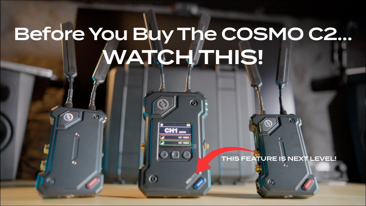 The Wireless Video System Filmmakers NEED! (Hollyland Cosmo C2)