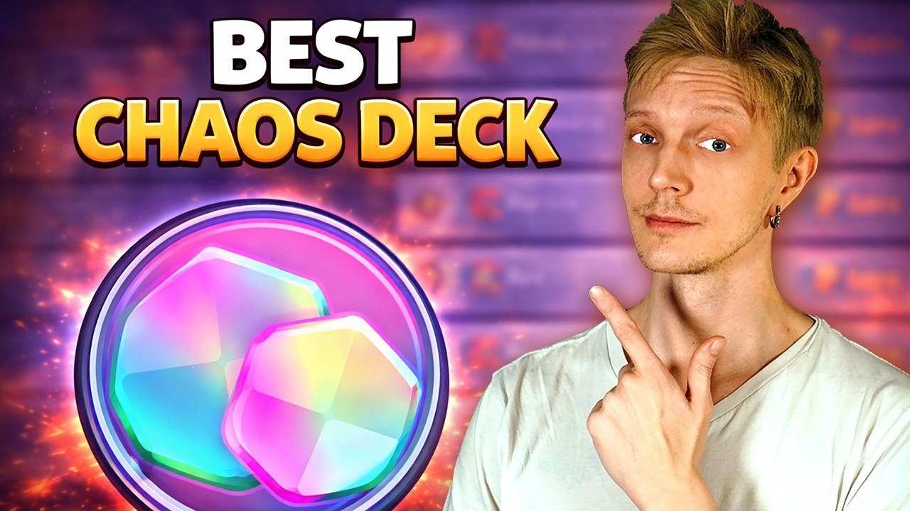🔥BEST Deck for C.H.A.O.S RANKED 😳 EASY Wins in Clash Royale