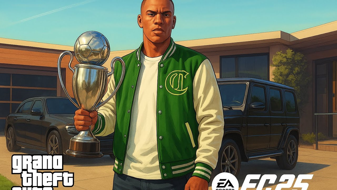 Day in the Life of a Pro Footballer ⚽ | GTA 5 x EA FC 25 #gta5 #fc26 #4kgameplay #gamingcommunity 