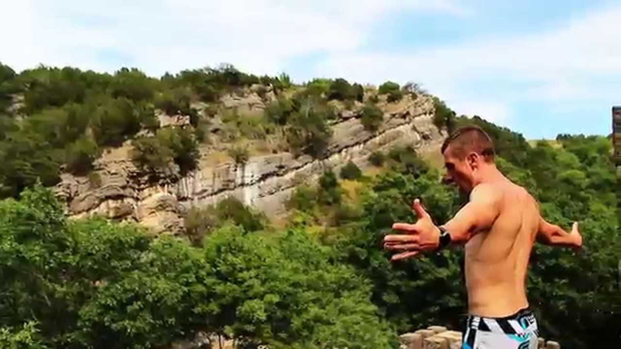 TURNER FALLS CLIFF JUMPING  (HD)
