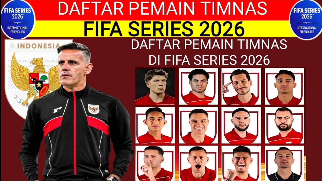 RESMI‼️ELKAN BAGGOTT COMEBACK‼️DAFTAR PEMAIN TIMNAS INDONESIA DI FIFA SERIES 2026