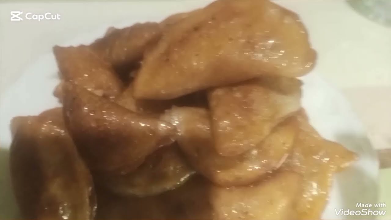 السلام عليكم كل سنه وانتم طيبين ويعود عليكم الايام بخير يلا نعمل قطايف رمضان٦