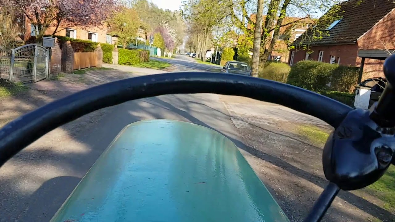 Mit dem Kramer KL220 Trecker durch Esperke und Warmeloh