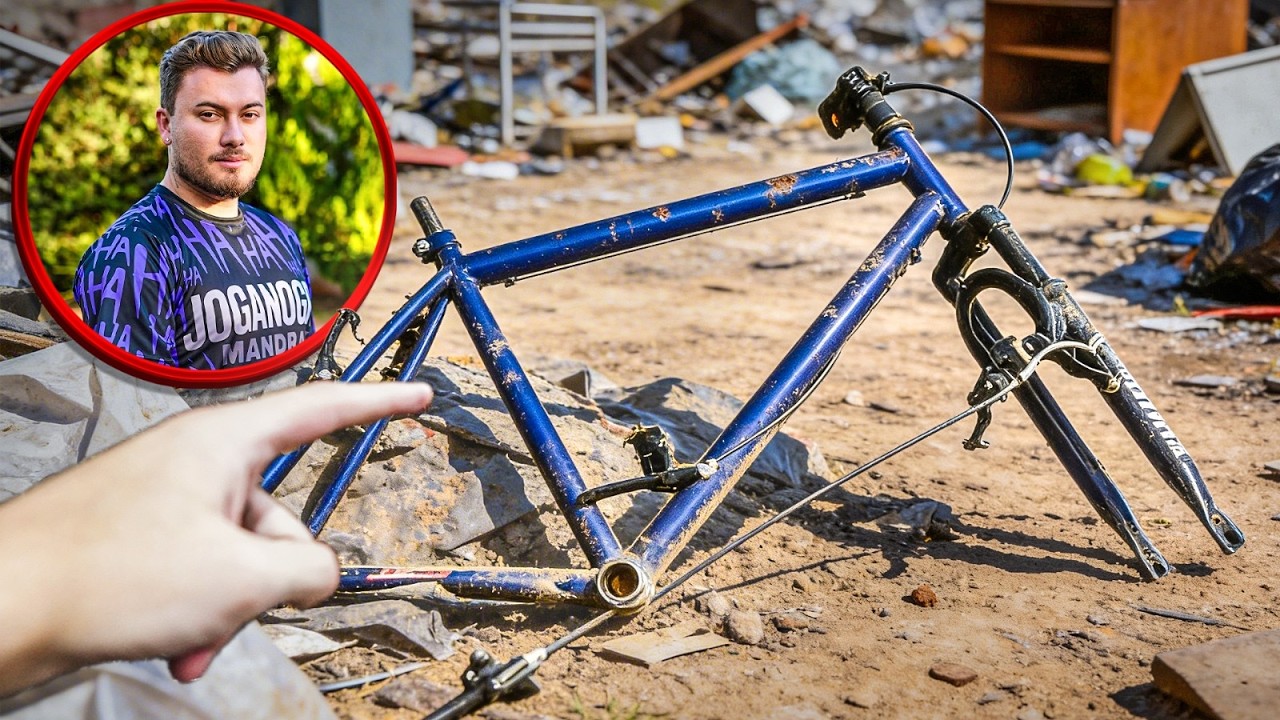 Encontrei a Bike de Grau Abandonada Secreta do João Caetano