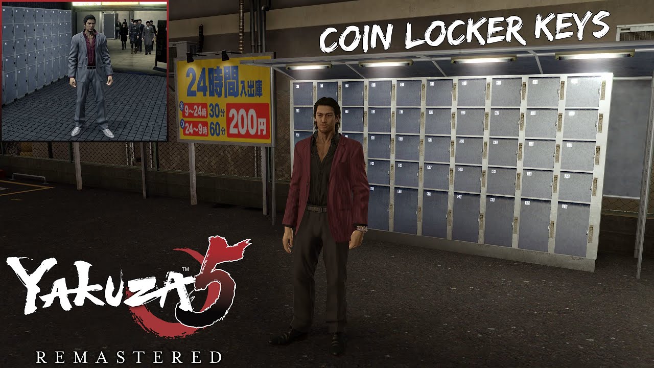 Yakuza 5 (Remastered) | Coin Locker Keys