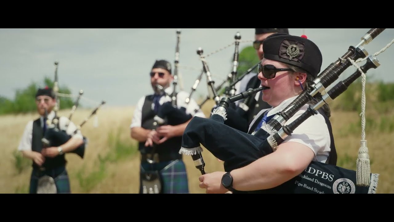Marche de Robert Bruce à la Cornemuse - Pipe Band de Strasbourg - Rappelle-toi Jeanne