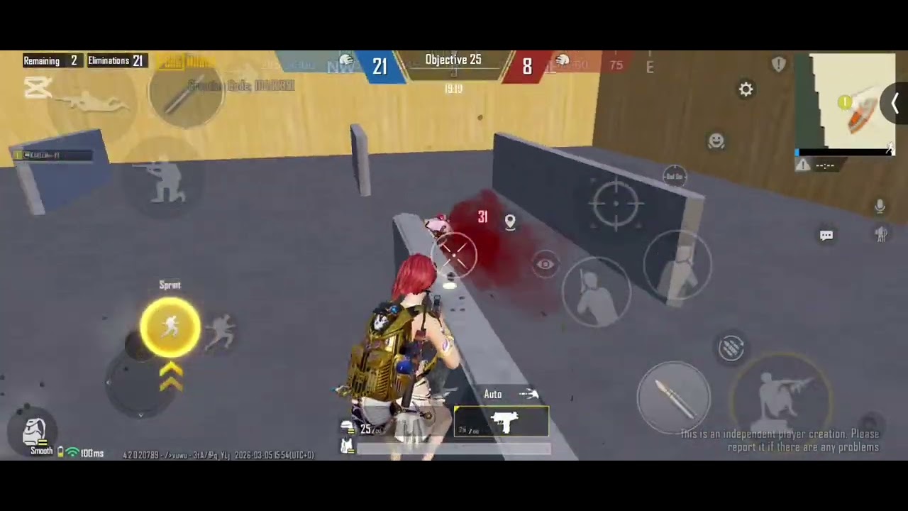 1VS1 UZI 😈 phoenix gaming YT 