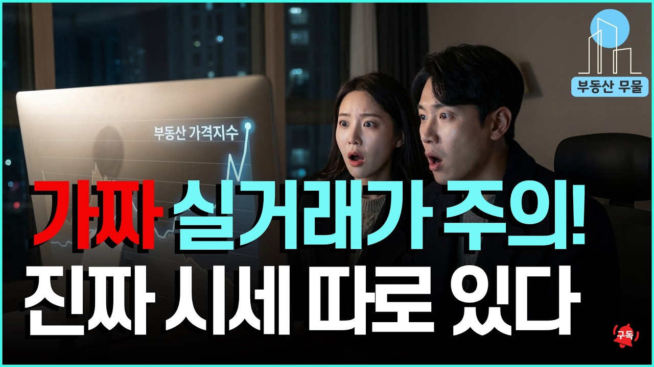 실거래가 믿고 집 샀다간 큰일납니다. 진짜 집값 확인하는 법 (내집마련 필독)