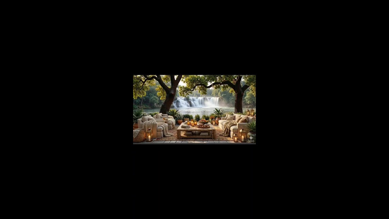 Quote Lakeside Cafe Jazz | Relaxing Green Nature Ambience for Relaxation, Study and Work