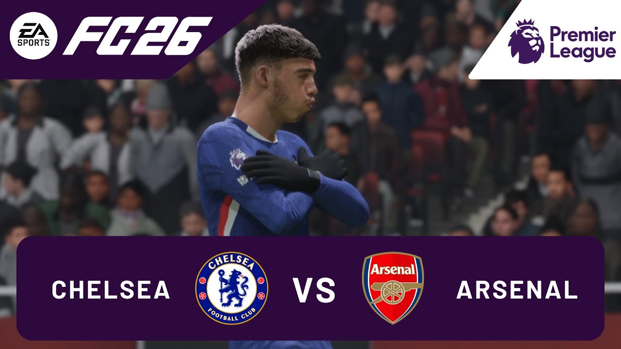 EA FC 26 - Chelsea vs Arsenal | Big Match Derby London Premier League 25/26 gameplay 4K 60FPS