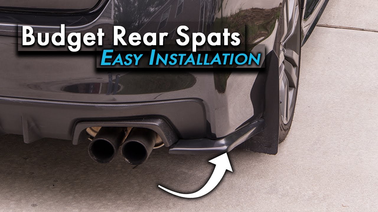 Rear Spats Installation Tips (2015+ WRX)