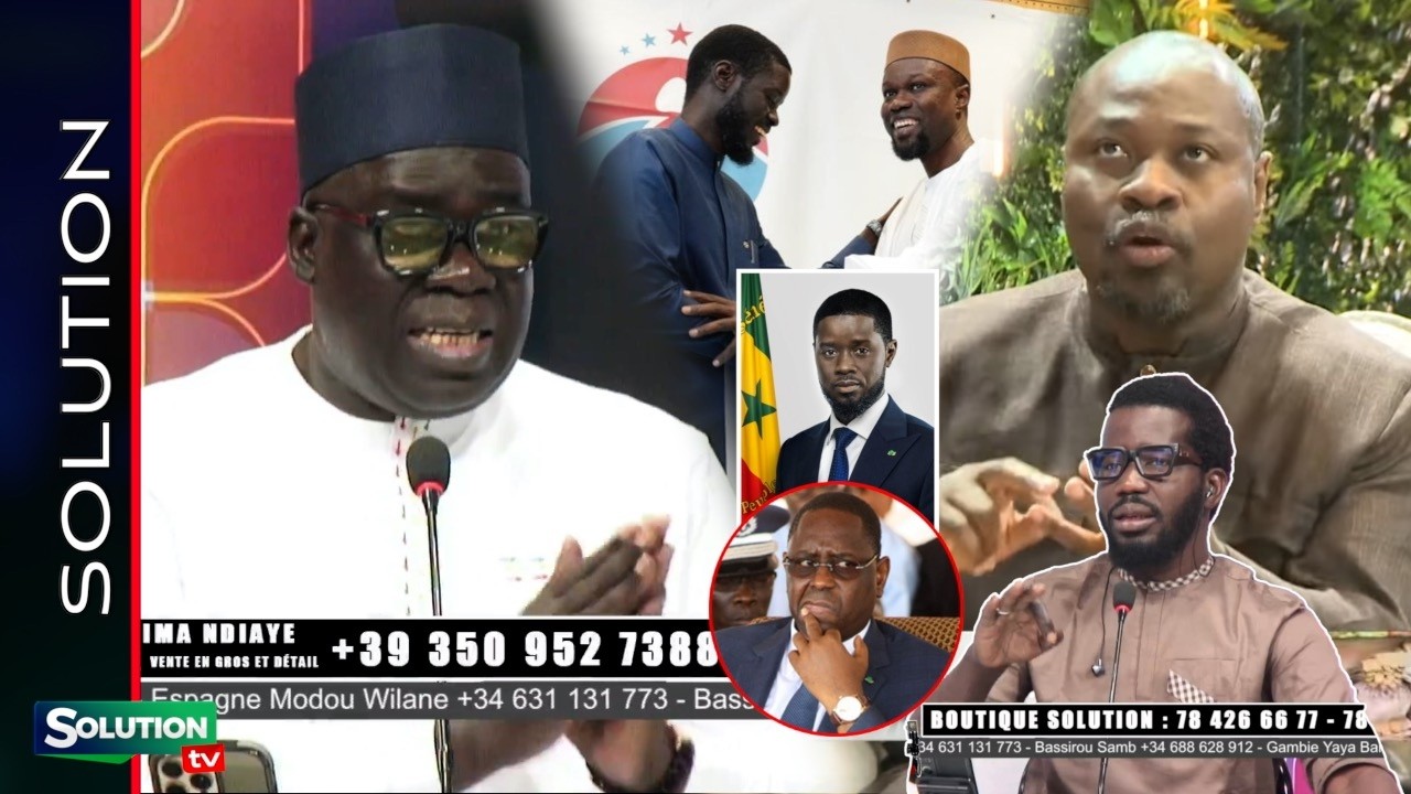 DIOMAYE CANDIDAT MACKY SALL LEU...LES ÉCLAIRAGES DE GUY MARIUS...SA NDIOGOU RÉAGIT MBIR MI DOU GNOM