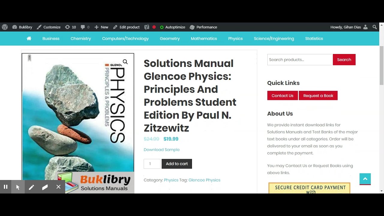 Solutions Manual Glencoe Physics: Principles and Problems Student Edition by Paul N  Zitzewitz