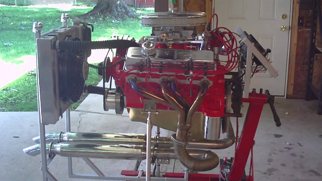 Homemade Engine Run Stand